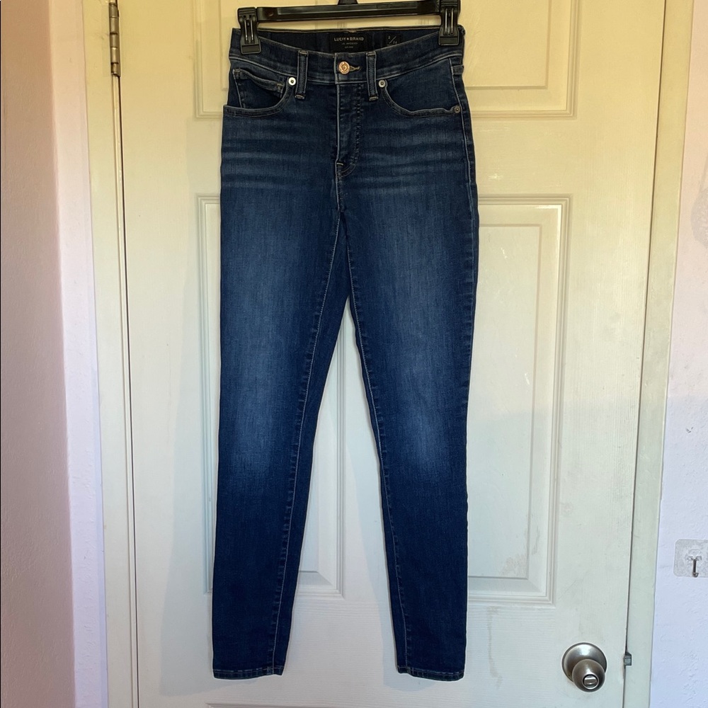 Lucky Brand Dark Blue Skinny Jeans